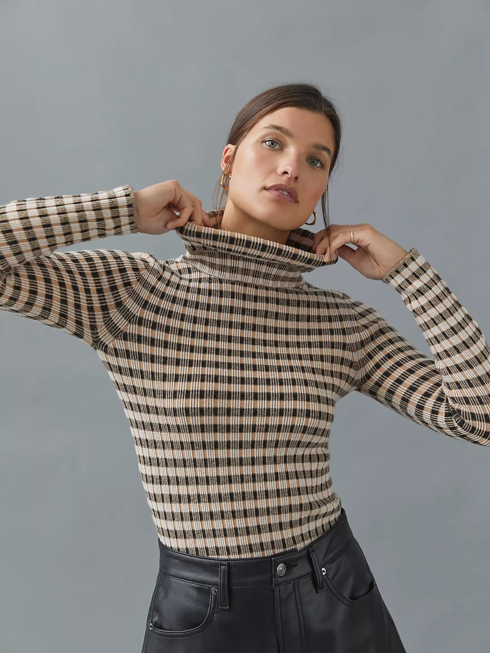 Maeve by Anthropologie Turtleneck Knit Sweater